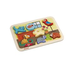 Пазл Janod Домашние питомцы 7 элементов