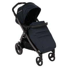 Прогулочная коляска Peg-Perego Book Plus Pop Up с шасси Book 51 Titania W/B, цвет: class navy