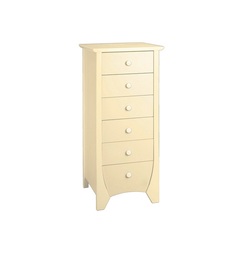 Комод Papaloni Olivia 492, цвет: слоновая кость
