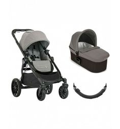 Коляска 2 в 1 Baby Jogger City Select Lux + набор в подарок, цвет: серый