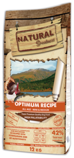 Сухой корм Natural Greatness Optimum Recipe, 12 кг