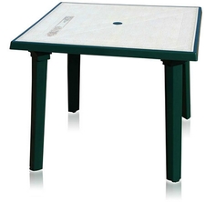 Агригазполимер Стол квадратный, цвет: зеленый