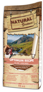 Сухой корм Natural Greatness Optimum Recipe для взрослых собак, 12 кг