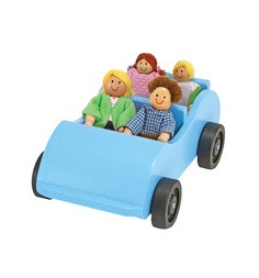 Игровой набор Melissa&Doug Машина и кукольная семья