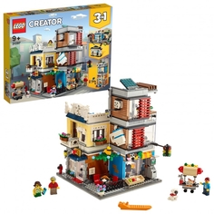Конструктор LEGO Creator 31097 Зоомагазин и кафе в центре города