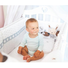 Комплект постельного белья By Twinz, цвет: белый/серый