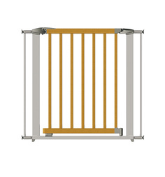 Ворота безопасности Clippasafe CL132 (73-96 см), цветсеребро