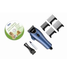 Машинка для стрижки Oster для собак Grooming Kit 220 Вт + 4 насадки