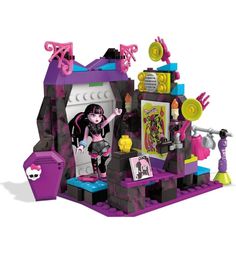 Игровой набор Mega Bloks Monster High Фантастический фото день, 164 дет.