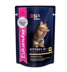 Влажный корм Eukanuba для котят, курица, 85г