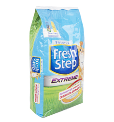 Наполнитель впитывающий Fresh Step Тройной контроль запахов, 15.8кг/30л
