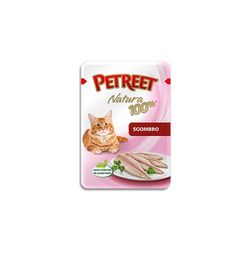 Влажный корм Petreet для взрослых кошек, макрель, 85г