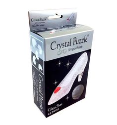 Головоломка 3D Crystal Puzzle Туфелька цвет: прозрачный