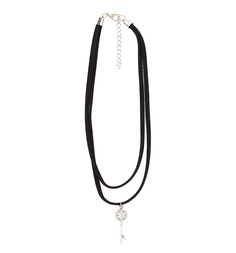 Ожерелье Женские штучки, цвет: черный