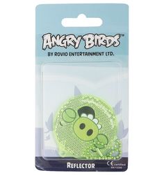 Светоотражатель Coreflect AngryBirds, цвет: зеленый