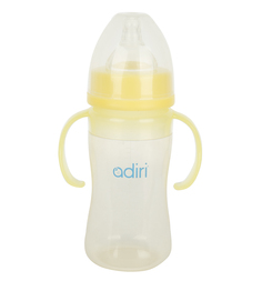 Бутылочка Adiri Transitional Nurser Yellow, с 12 мес, 270 мл