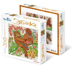 Пазл Арт-терапия 360 элементов Птицы + плакат