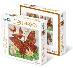 Пазл Арт-терапия 360 элементов Бабочки + плакат