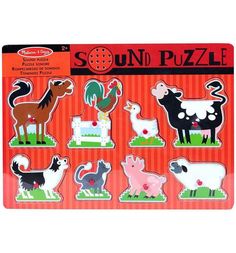 Пазл музыкальный Melissa&Doug Ферма