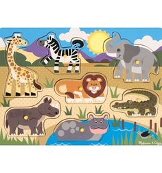 Пазл Melissa&Doug Сафари