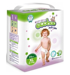 Трусики-подгузники Ecoboo, р. 5, 12-17 кг, 20 шт