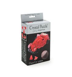 Головоломка Crystal Puzzle Автомобиль красный цвет: красный