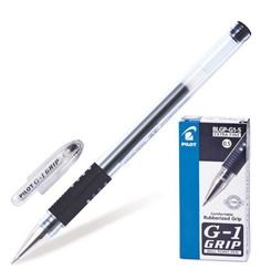 Ручка гелевая Pilot G-1 Grip черн