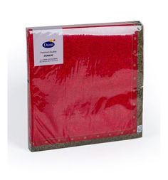 Салфетки Duni 3 сл, 33х33 см, цвет: бордовый