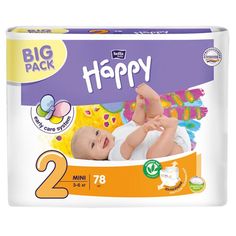 Подгузники Bella Baby Happy Baby Happy Mini 2 (3-6 кг) 78 шт.