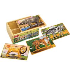 Пазлы Melissa&Doug Дикие животные