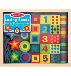 Игровой набор Melissa&Doug Сшивание бусин