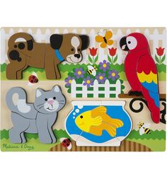 Пазл Melissa&Doug Домашние животные