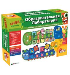 Настольная игра Lisciani Carotina preschool Образовательная лаборатория