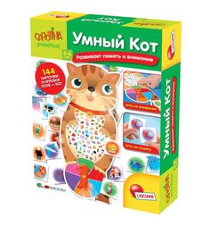 Настольная игра Lisciani Carotina preschool Умный кот