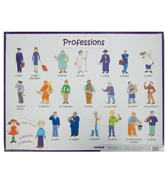 Книга Айрис Профессии. Professions. Наглядное пособие на англ.яз. 3+