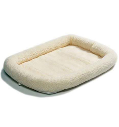 Лежанка MidWest Pet Bed флисовая 58х45 см белая