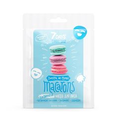 Маска 7 Days Черничный йогурт Candy shop macarons, 25 г
