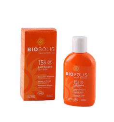 Молочко Biosolis солнцезащитное для лица и тела SPF15, 100 мл