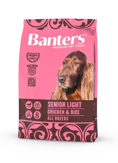 Сухой корм Banters Senior Light для собак в возрасте, 3 кг