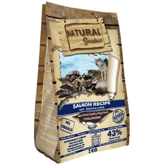 Сухой корм Natural Greatness Salmon Recipe Sensitive для взрослых собак с чувствительным пищеварением, 2 кг