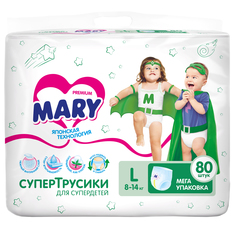 Трусики-подгузники Mary, р. 4, 8-14 кг, 80 шт