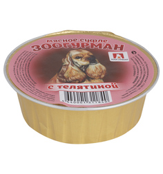 Влажный корм Зоогурман мясное суфле для взрослых собак, телятина, 100г