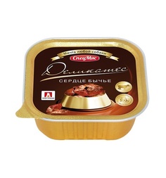 Влажный корм Зоогурман СпецМяс Деликатес для взрослых собак, сердце бычье, 150г