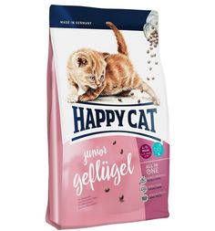 Сухой корм Happy Cat Supreme Junior, птица, 300г