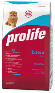 Сухой корм Prolife, Рыба и рис, 1.5 кг