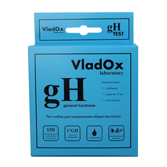 Тест для воды VladOx для декоративных рыб GH