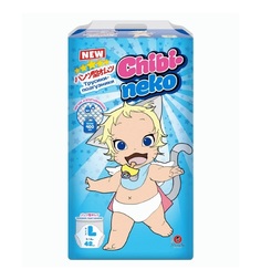 Трусики-подгузники Maneki Chibi-neko, р. 4, 9-14 кг, 42 шт