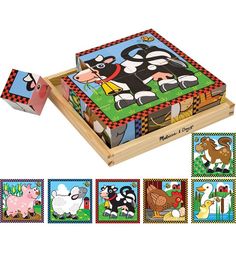 Кубики-пазл Melissa&Doug Ферма