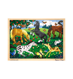 Пазл Melissa&Doug Резвые лошади