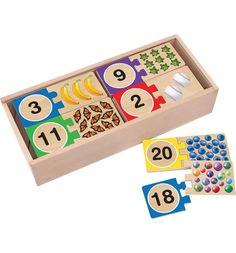 Пазл-головоломка Melissa&Doug Проверь себя Цифры